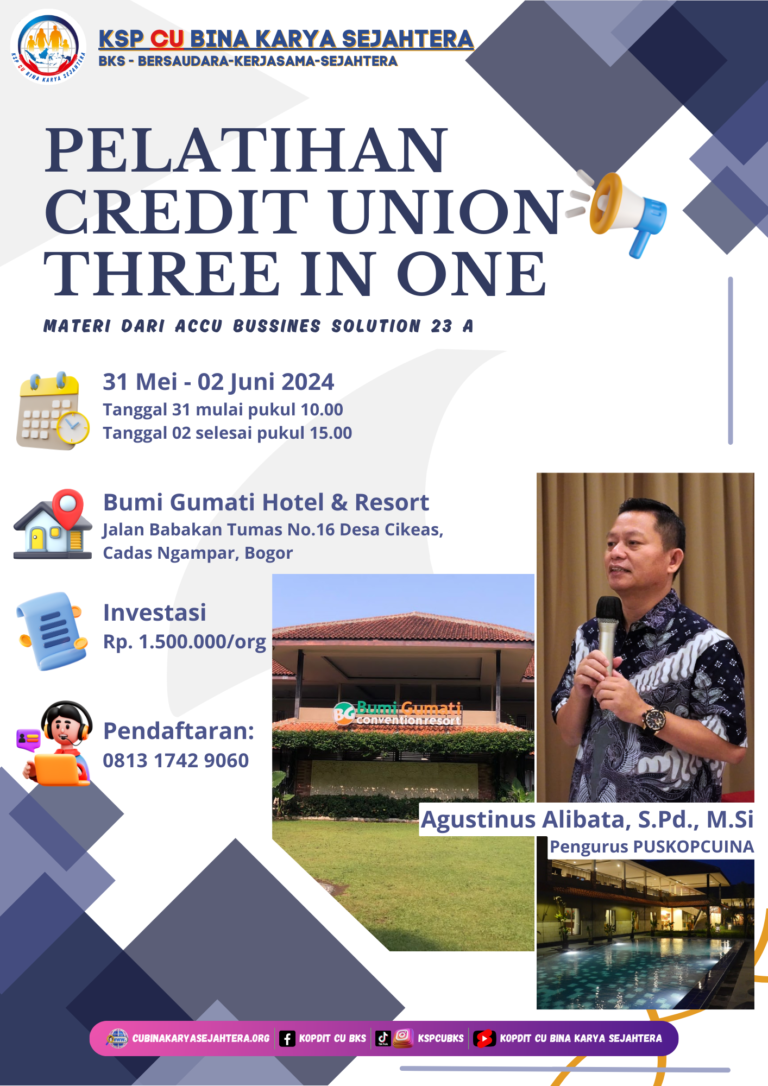 Pelatihan Credit Union 3 in 1