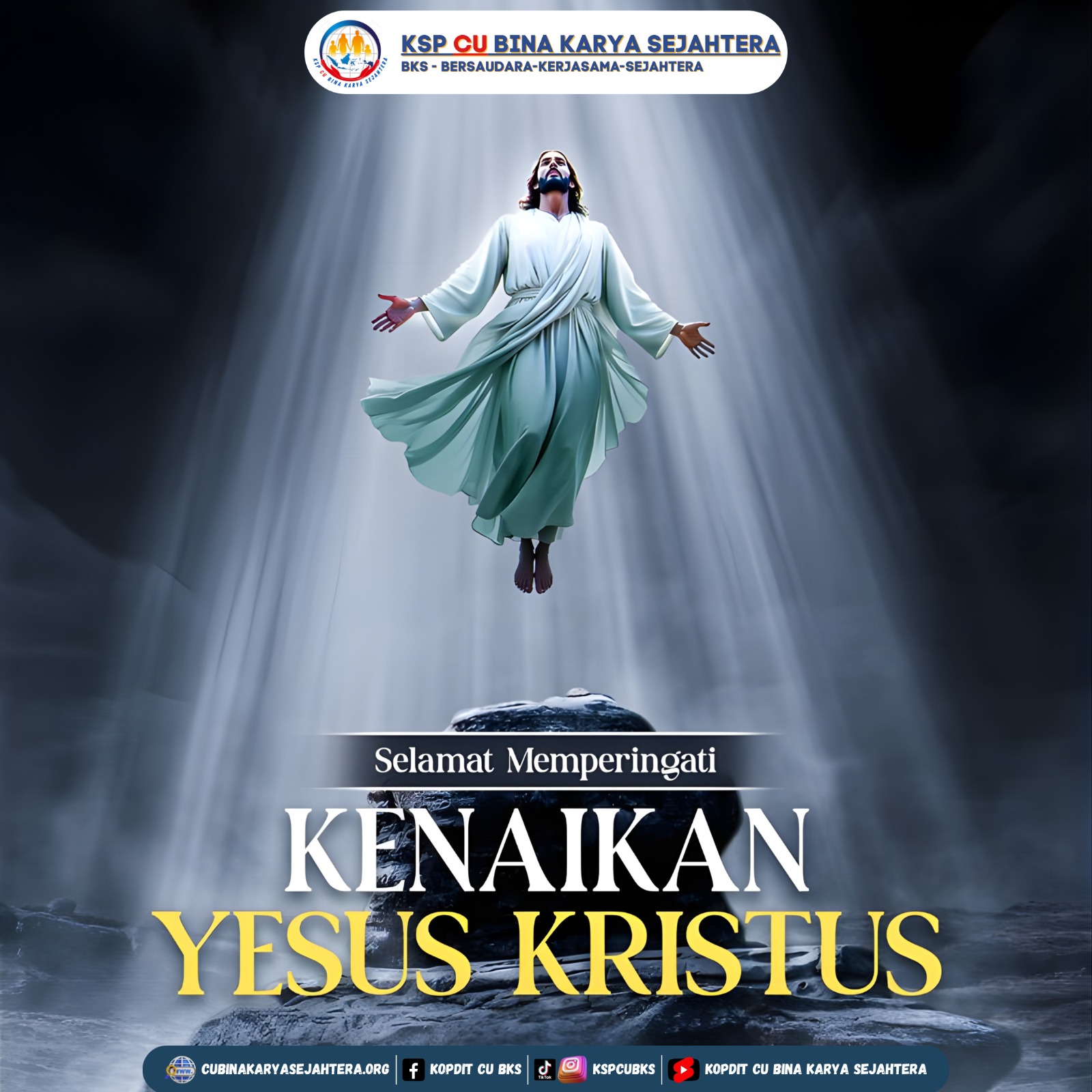 Selamat Memperingati Kenaikan Yesus Kristus