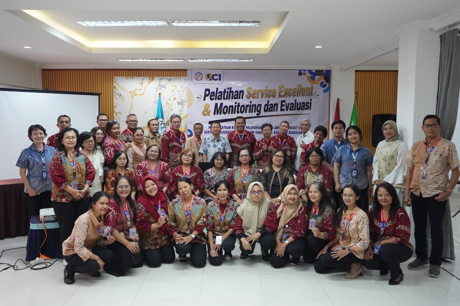 CUBKS Selenggarakan Pelatihan Service Excellent Bersama Lintas Cakrawala Indonesia (LCI)